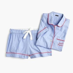 J. Crew Pajama Set